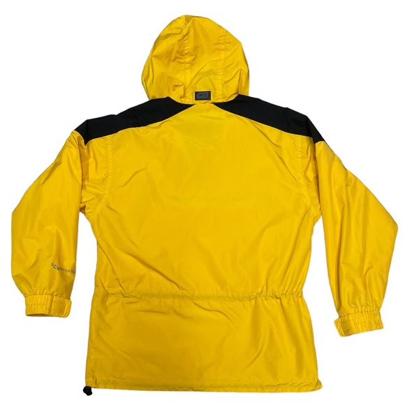 Vintage CB Sports Oversized Baggy Windbreaker Rain Jacket with Pouch (size M) - Picture 7 of 10